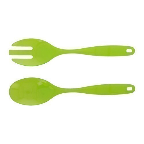 CUCHARA+TENEDOR QUID ENSALADA VEGGY 35CMS